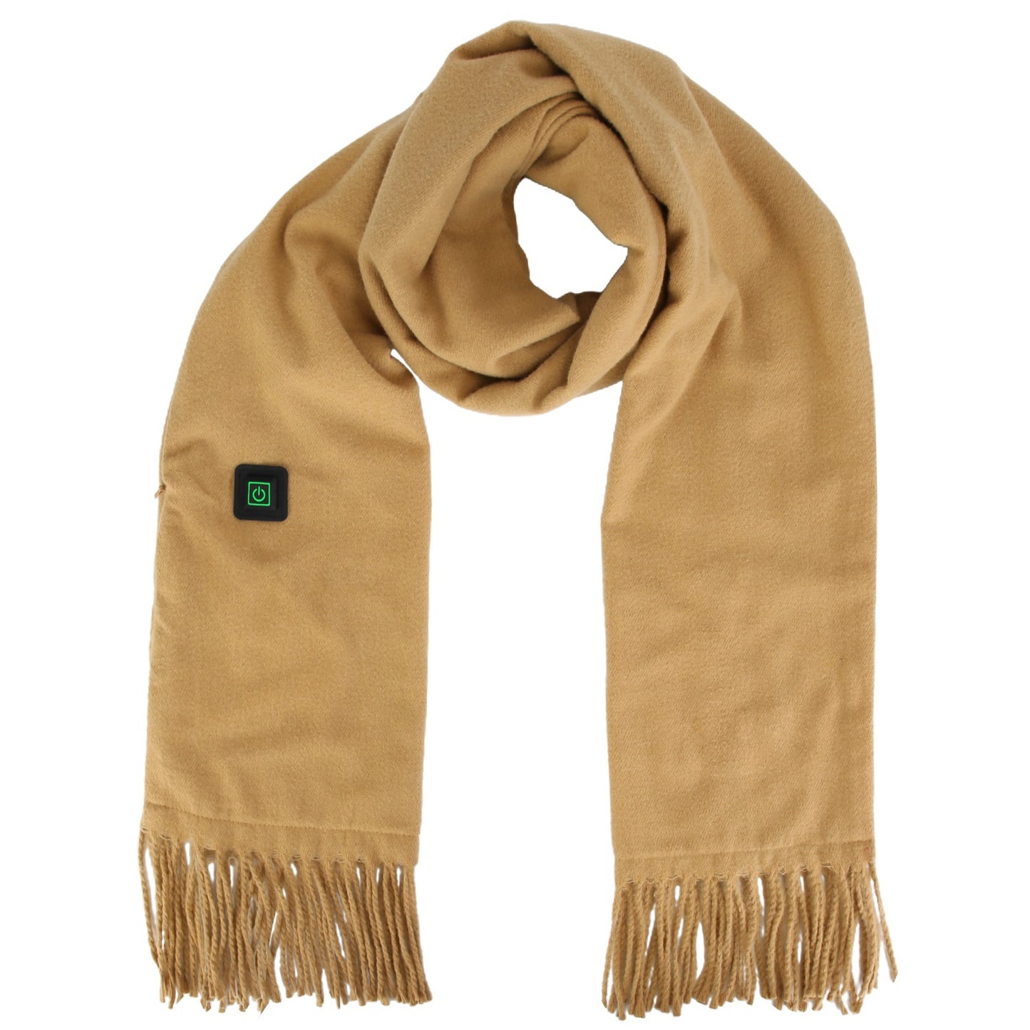 1Pc Electric Heated Winter Scarf USB Heating Neck Wrap Unisex Heated Neck Shawl Soft Warm Scarves 3 Heating Modes For Outdoor Cycling Skiing Skating